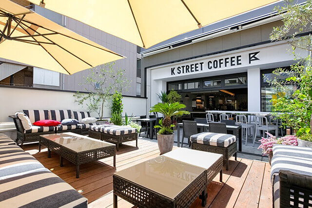 K STREET COFFEE+BAR　店舗外観写真