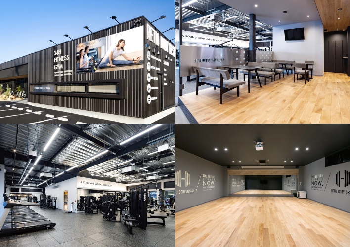 RETIO BODY DESIGN 津高店 店舗内装・外装&看板
