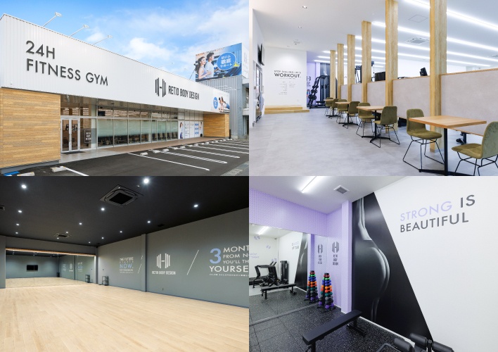 RETIO BODY DESIGN 西条店　店舗内装・外装　