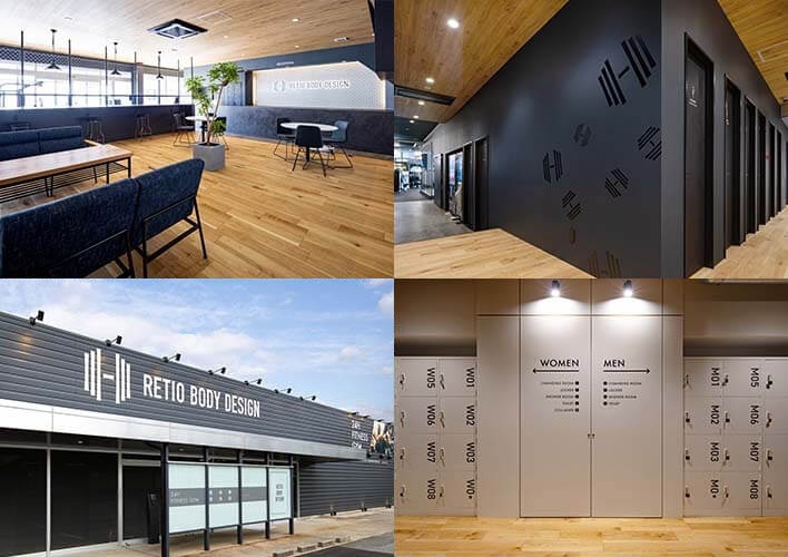 RETIO BODY DESIGN 洲本店　店舗内装・外装